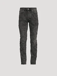 Chitch Stencil Stitch Tapered Slim-Fit Jeans