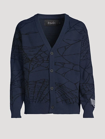 Lies Jacquard Cardigan