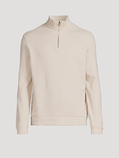Double-Knit Jacquard Pullover Sweater