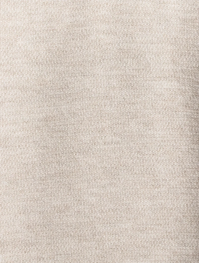 Double-Knit Jacquard Pullover Sweater