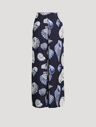 Perla Pants Felicity Shell Print