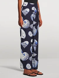 Perla Pants Felicity Shell Print