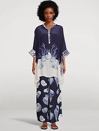 Perla Pants Felicity Shell Print