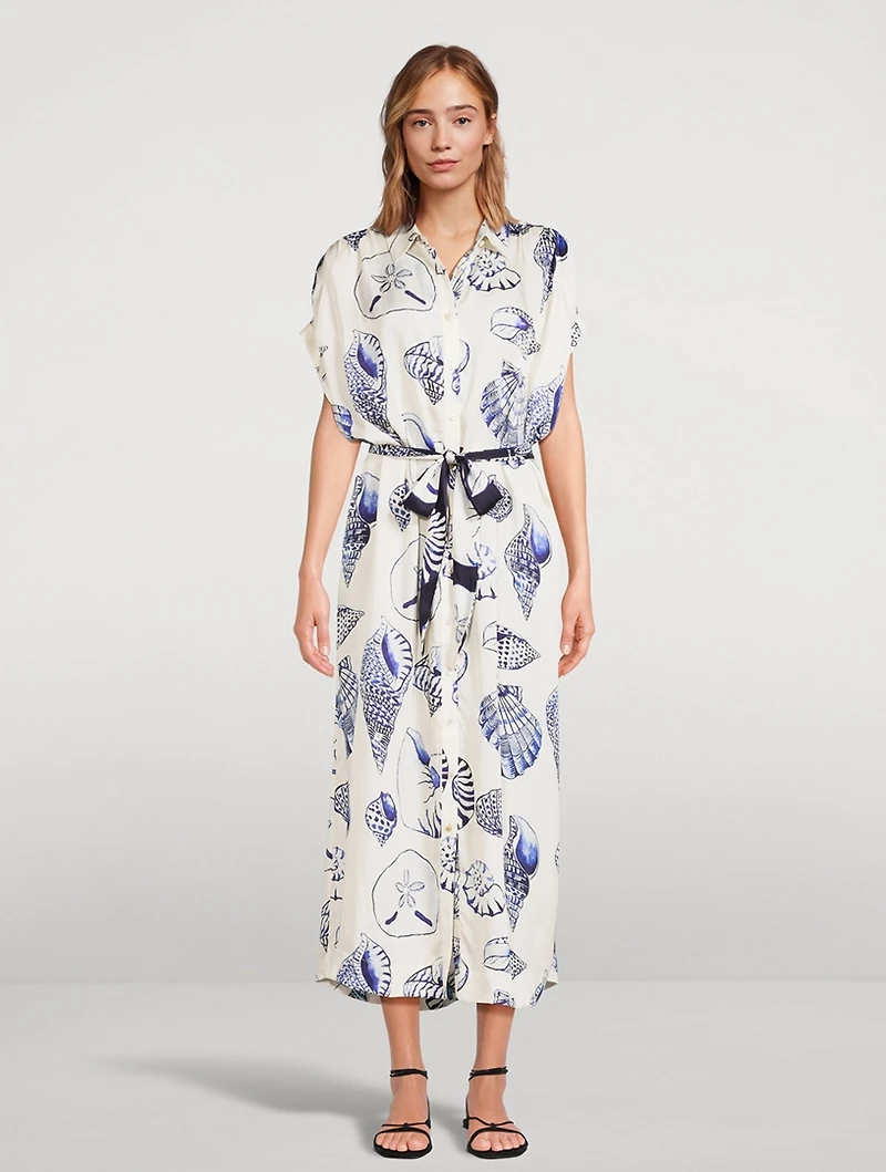 Valerie Caftan Felicity Shell Print