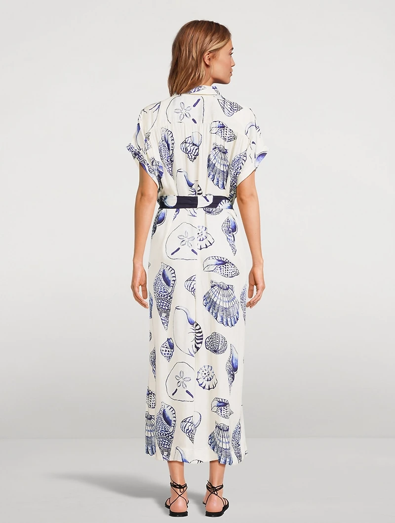 Valerie Caftan Felicity Shell Print