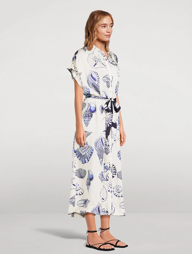 Valerie Caftan Felicity Shell Print