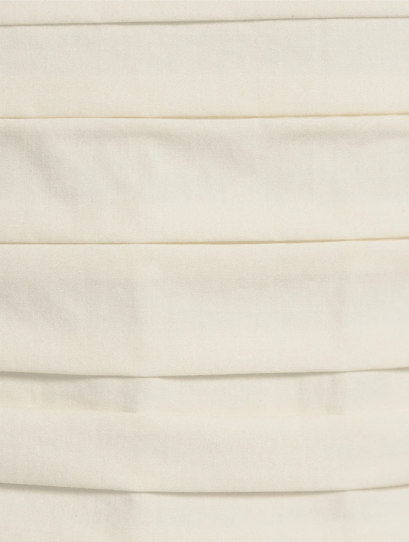 Malla Strapless Midi Dress