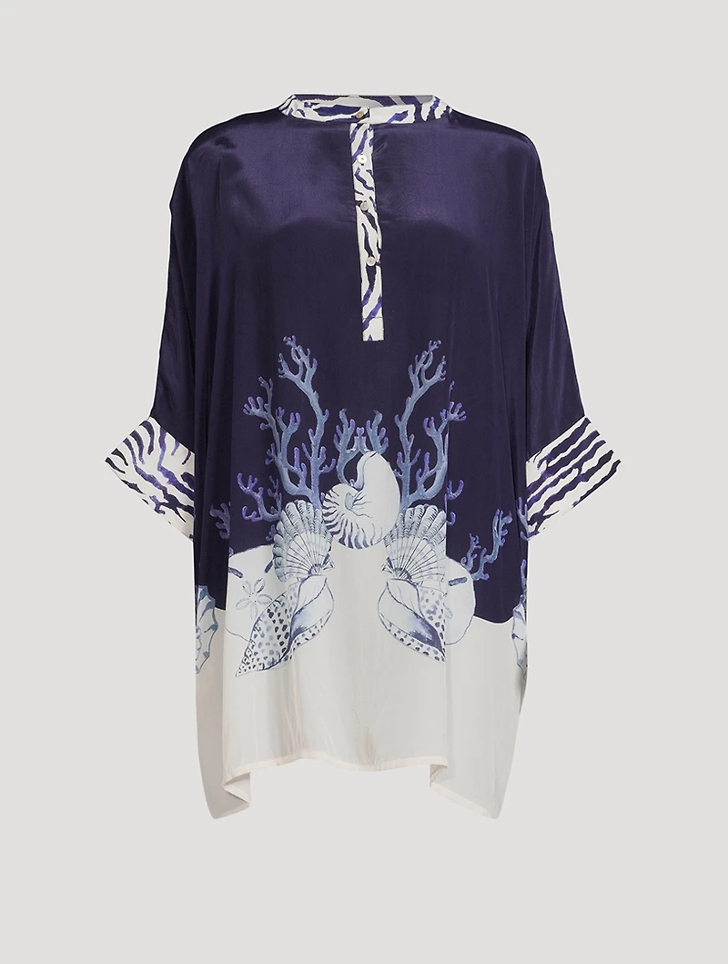 Ayya Mini Dress Felicity Shell Print