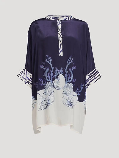 Ayya Mini Dress Felicity Shell Print