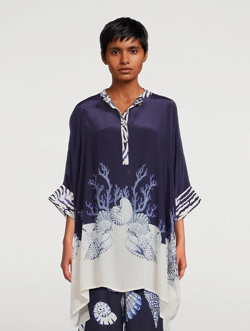 Ayya Mini Dress Felicity Shell Print
