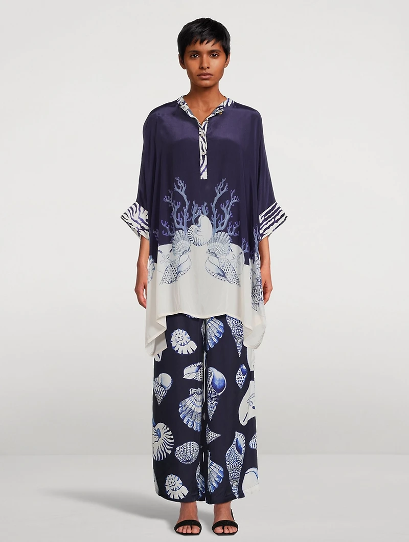 Ayya Mini Dress Felicity Shell Print