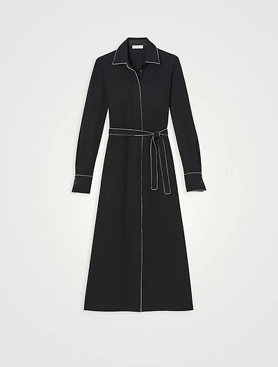 Belted Shirt Dress