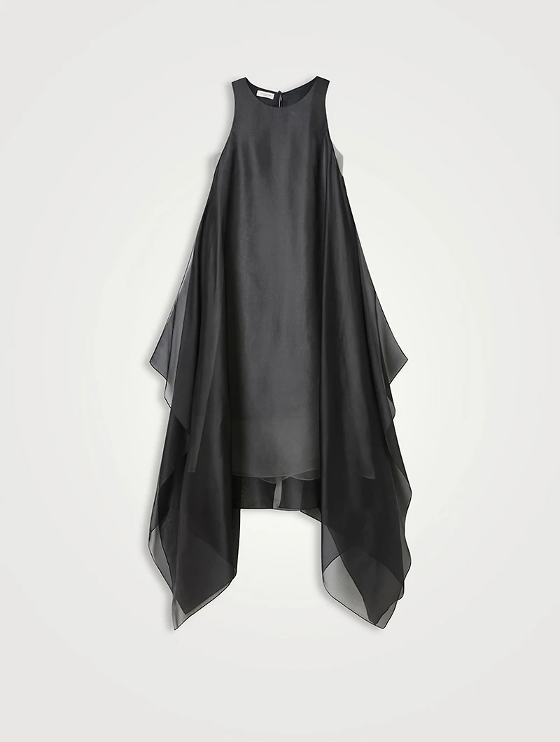 Silk Organza Handkerchief Dress