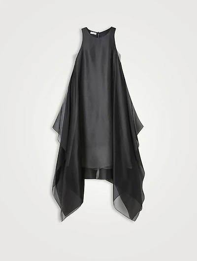 Silk Organza Handkerchief Dress