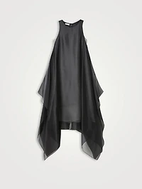 Silk Organza Handkerchief Dress