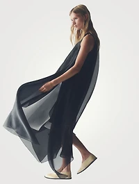 Silk Organza Handkerchief Dress