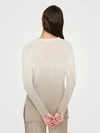 Embellished Ombré Sweater
