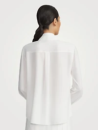 Beaded Georgette Shirt