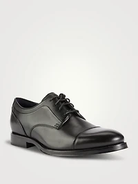 Carnegie Leather Cap Toe Oxford Shoes