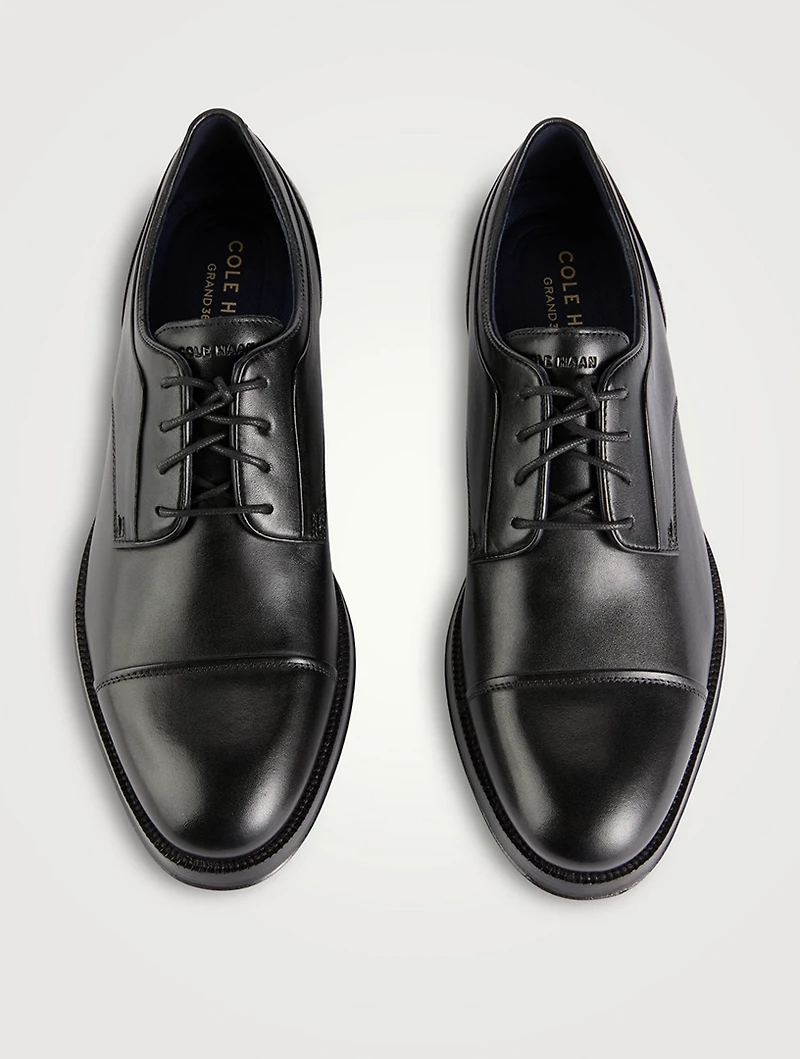 Carnegie Leather Cap Toe Oxford Shoes