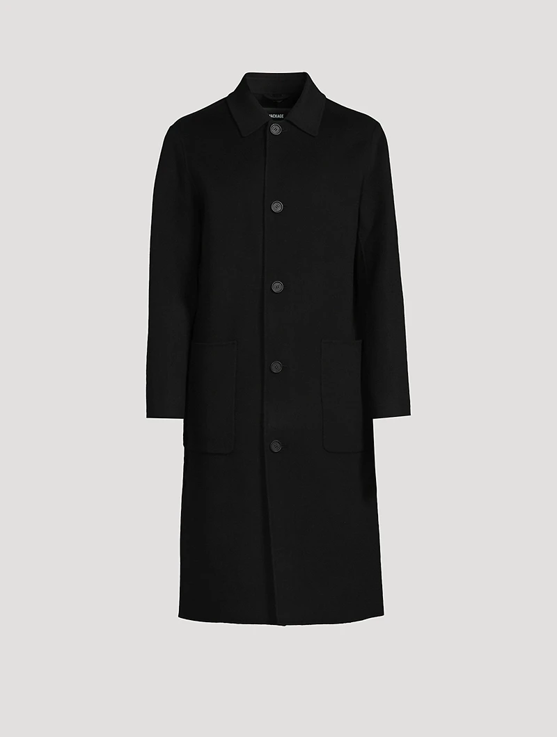 Beckett Double-Face Wool Overcoat