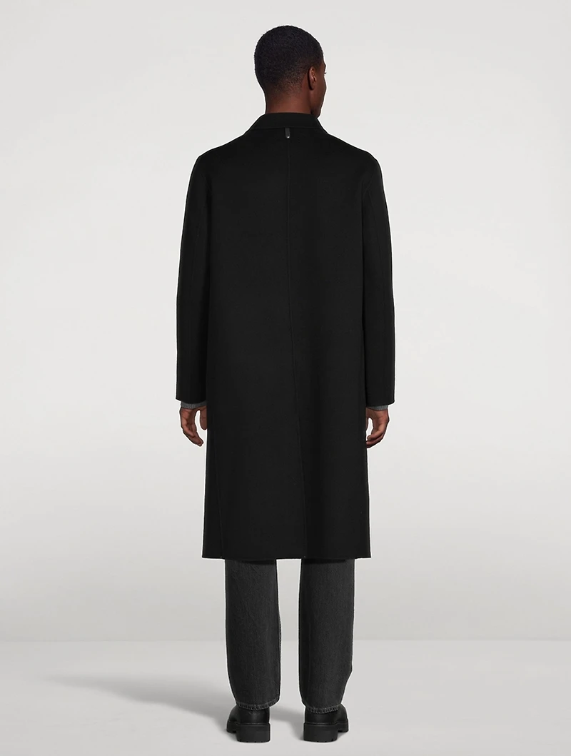 Beckett Double-Face Wool Overcoat