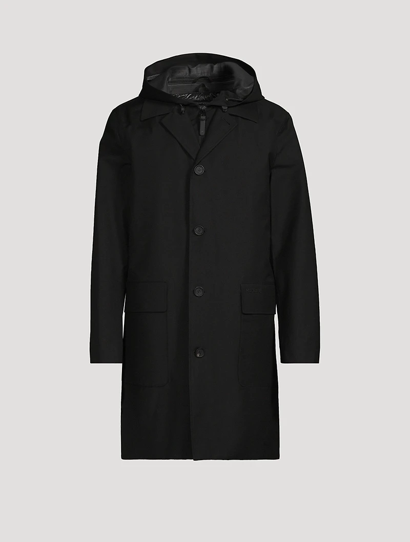 Mathias 3-in-1 Balmacaan Coat With Removable Down Liner