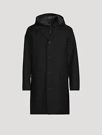 Mathias 3-in-1 Balmacaan Coat With Removable Down Liner