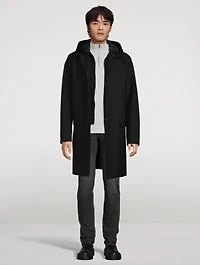 Mathias 3-in-1 Balmacaan Coat With Removable Down Liner