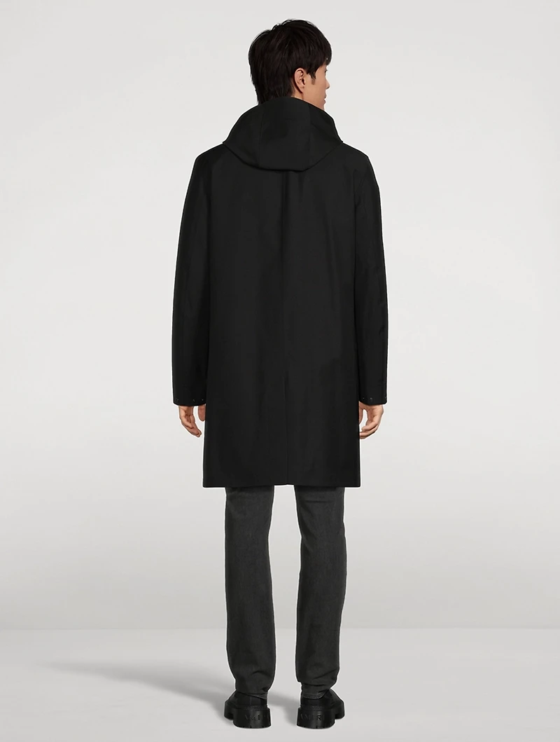 Mathias 3-in-1 Balmacaan Coat With Removable Down Liner
