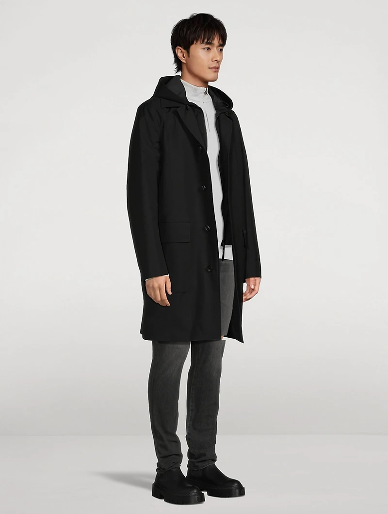 Mathias 3-in-1 Balmacaan Coat With Removable Down Liner