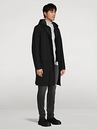 Mathias 3-in-1 Balmacaan Coat With Removable Down Liner