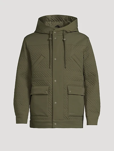 Thiago Chevron-Quilted Down Jacket