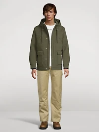 Thiago Chevron-Quilted Down Jacket