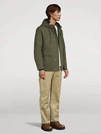 Thiago Chevron-Quilted Down Jacket