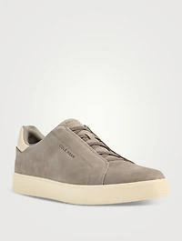 GrandPrø Luxe Leather Slip-On Sneakers