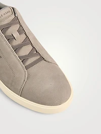 GrandPrø Luxe Leather Slip-On Sneakers