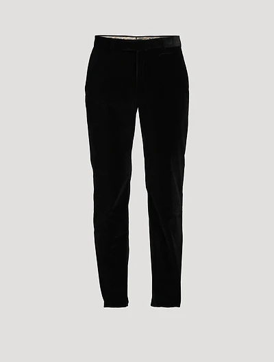 Stretch Cotton Trousers