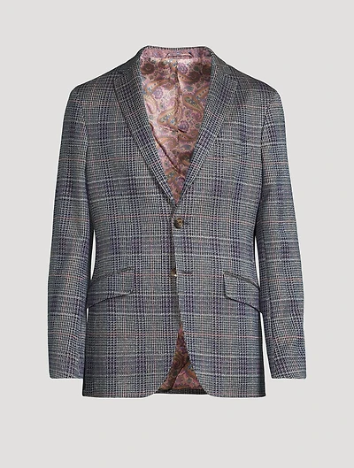 Prince of Wales Blazer Jacket