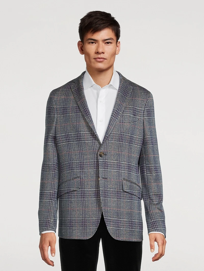 Prince of Wales Blazer Jacket