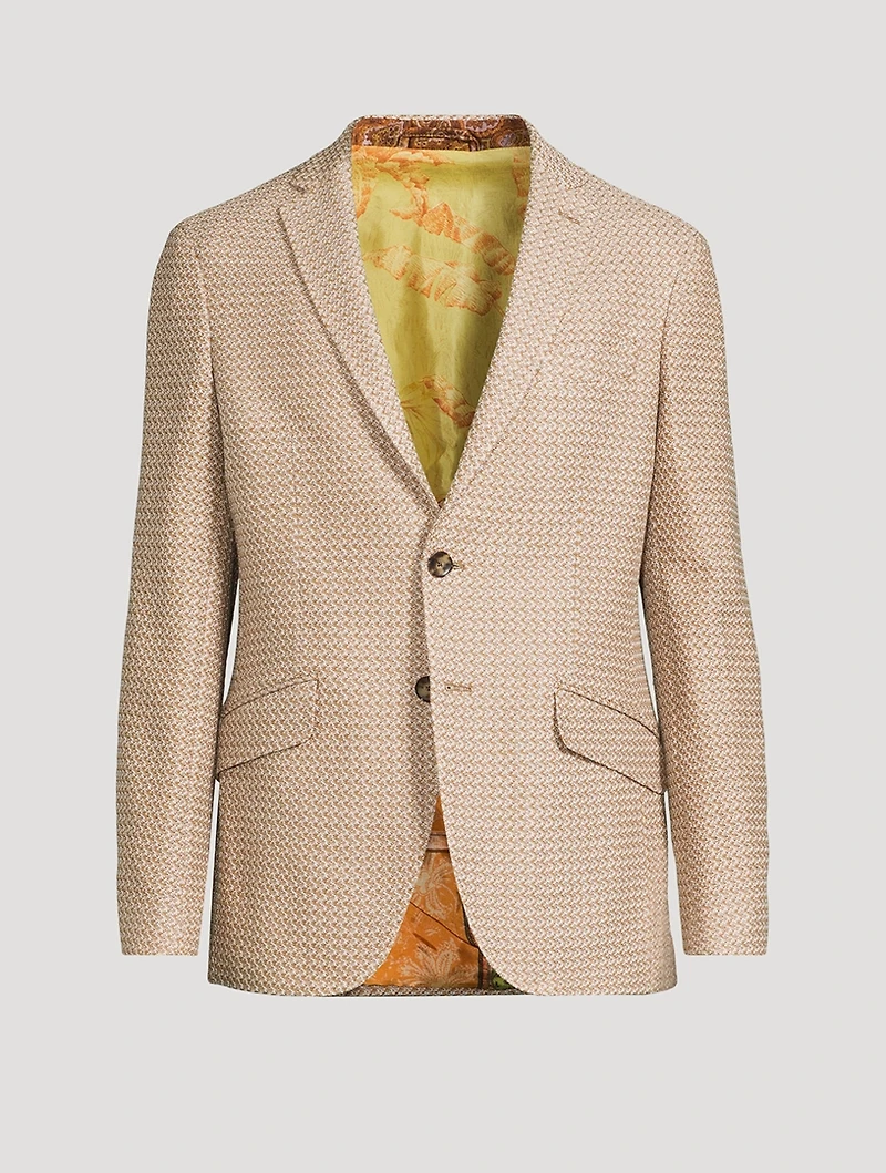 Textured Blazer Jacket