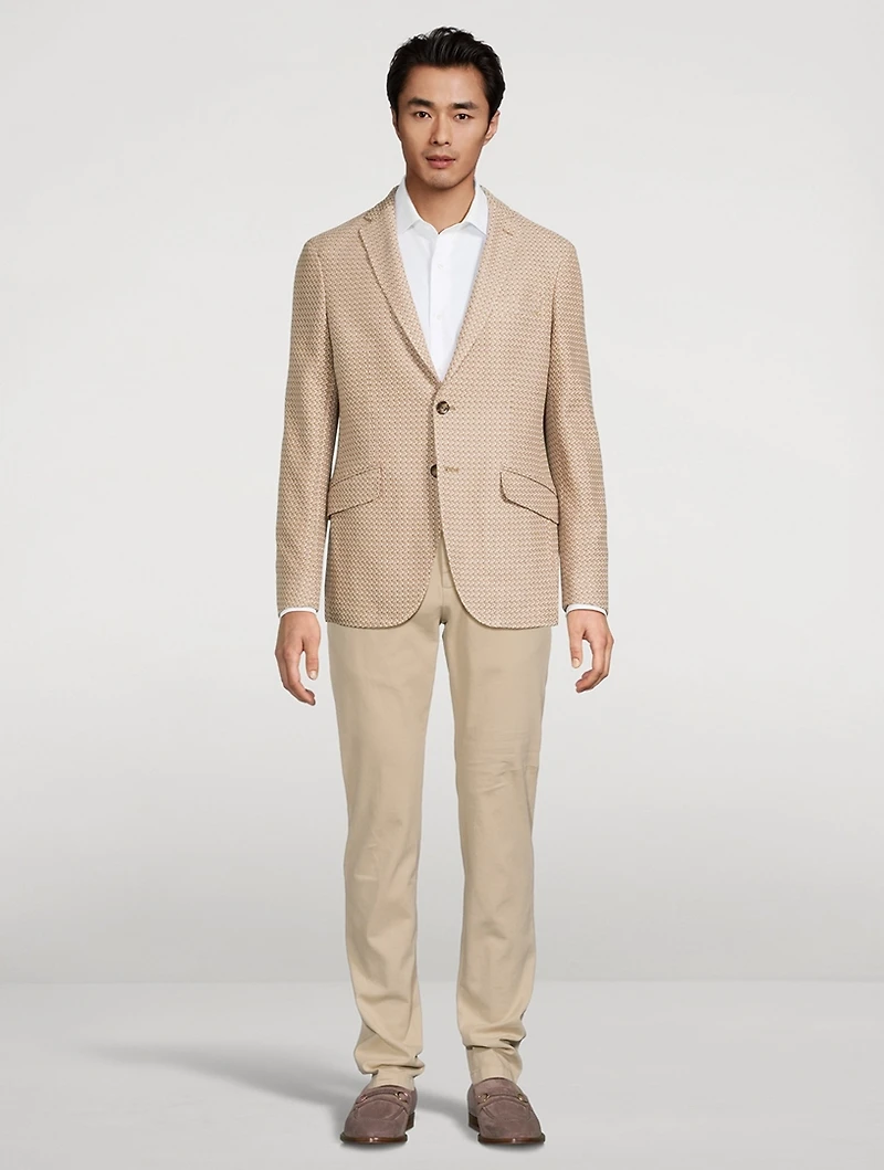 Textured Blazer Jacket