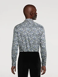 Floral Paisley Long-Sleeve Shirt