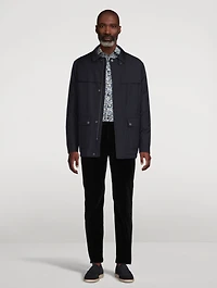 Floral Paisley Long-Sleeve Shirt