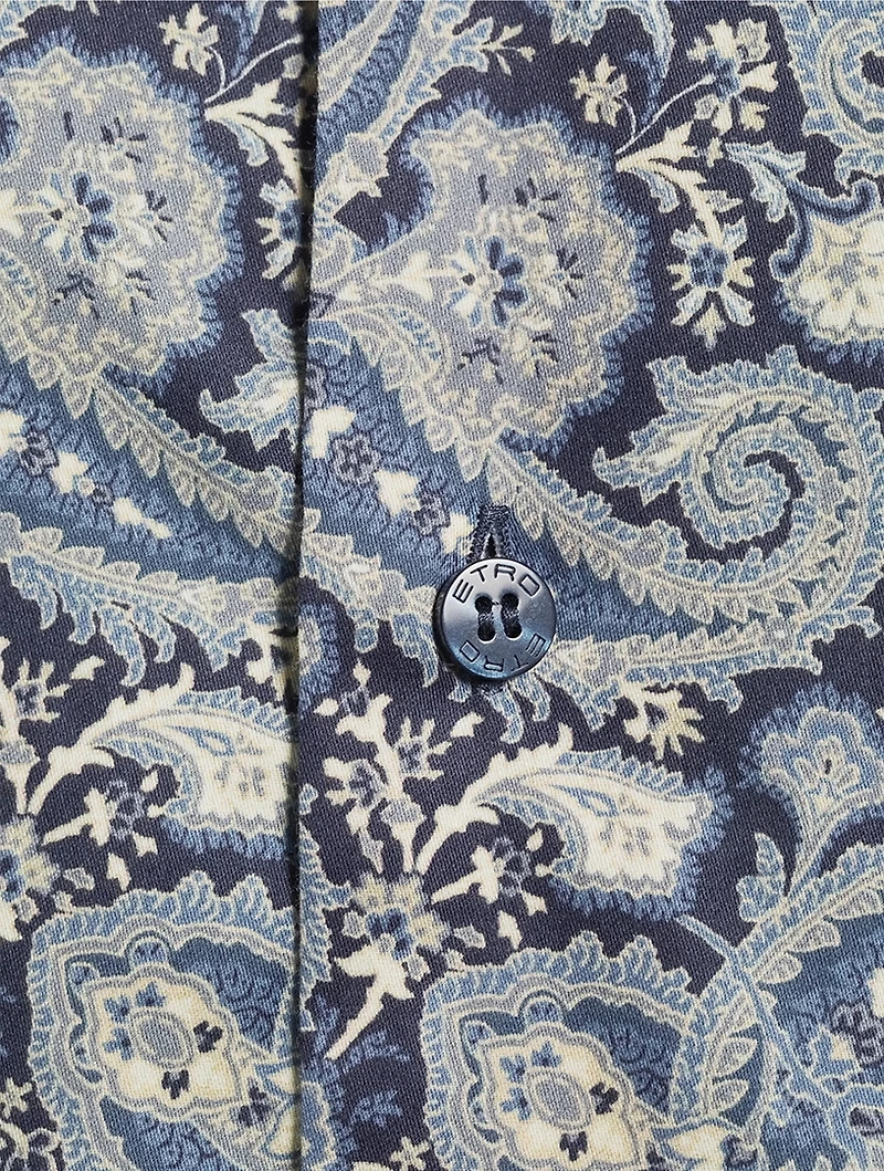 Floral Paisley Long-Sleeve Shirt