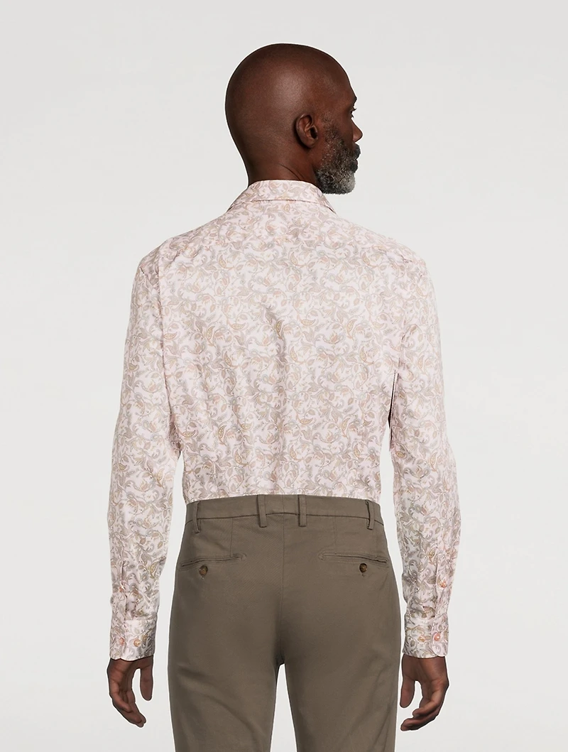 Floral Paisley Long-Sleeve Shirt