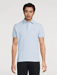 Paisley Jacquard Polo Shirt