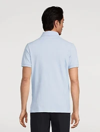 Paisley Jacquard Polo Shirt