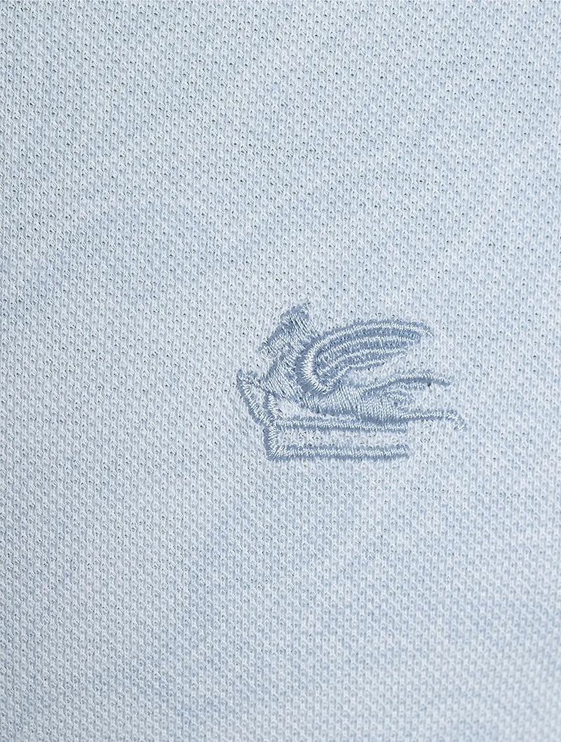 Paisley Jacquard Polo Shirt
