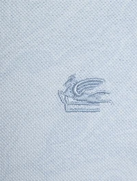 Paisley Jacquard Polo Shirt